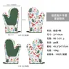 Guantes Aislantes de Calor de Silicona de Dibujos Animados Cuidadosamente Seleccionados, Guantes de Cocina para el Hogar con Forro de Algodón de Longitud Extendida Resistentes a Altas Temperaturas para Hornear