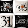 Capa de Almofada Halloween Novo Produto Transfronteiriço Capa de Almofada Engraçada Festa de Halloween Amazon Capa de Almofada Decorativa para Sofá