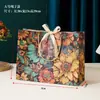Bolsa de Papel para Empaque de Tienda de Ropa Estilo Retro Lápiz Labial Perfume Cosméticos Bolso de Mano Bolsa para Regalo Bolsa de Regalo Es