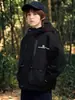 Chaqueta con capucha para niño 2026 Otoño, Cortavientos de Trabajo Fresco y Elegante para Niños, Chaqueta para Niño Talla Pequeña y Mediana, Parka de Moda