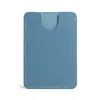 Capa Superior Piel de Vaca Ultra-delgado Porta Tarjetas Cuero Genuino Porta Tarjeta de Transporte Tarjeta de Acceso Porta Tarjeta de Metro