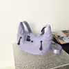 2026 Nueva Bolsa de Bolas de Masa de Nailon Ultraligera Bolso Cruzado Deportivo Impermeable Casual para Mujer Bolso de Hombro Versátil para Viajar