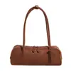 Bolso de Hombro para Mujer Estilo Francés, Bolso tipo Baguette para Salchicha de Nicho, Otoño 2025, Retro, Mate, para el Trabajo, Commuter