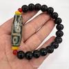 Pulsera de Ágata Natural del Tíbet Pulsera Ágata Cuentas de Nueve Ojos Pulsera Pulsera para Hombre y Mujer Mismo Suministro de Joyería en Vivo
