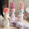 Série de Plantio Dia de Primavera Shangjin Buquê Flor Única Saco Peça de Moldagem Integrada Embalagem para Cravo Atacado para Floriculturas