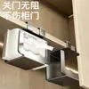 Portarrollos de Papel Higiénico sin Taladro para Montar en la Pared Gabinete de Espejo para Baño Estante de Almacenamiento de Papel Toalla Gabinete Snap-On Transfronterizo Portarrollos de Papel de Cocina