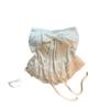 Chaleco estilo francés con lazo de encaje, cuello halter, hombros descubiertos, espalda hermosa, corte entallado, top combinable con almohadilla para el pecho para mujer