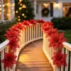 Folhas de Natal, Folha de Ouro, Folhas Persas, Acessórios de Flores de Natal, Folhas de Oliveira, Flores Plásticas, Flores de Natal, Galhos de Natal
