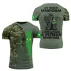 Camiseta de hombre Brasil 2023 Soldado brasileño bandera militar Camiseta impresa en 3D verano camiseta corta top Halloween
