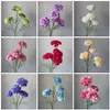 4 flores de pez koi y peonías para bodas, arreglos florales hechos a mano de alta gama para lugares de boda, arreglos de suelo y materiales florales decorativos suaves