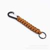 Cuerda de paracaídas de siete hilos de emergencia para exteriores, hebilla de montañismo, llavero de estilo militar hecho a mano, cuerda anticaída, negro, venta al por mayor de fábrica