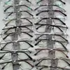 Japón Super Ligero Titanio 6g Oval para Mujer Se Pueden Combinar con Gafas de Alta Miopía Super Ligeros Armazones Pequeños para Rostro Hombres
