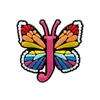 Accesorios para Zapatos Rosas con Letras y Números de Venta Caliente Transfronterizos, Bolsos Bogg, Hebillas Decorativas Desmontables para Zapatos DIY