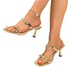 Nuevo Modelo de Verano 2026: Sandalias de Deslizamiento Casuales Cómodas de Estilo Francés para Mujer, Talla Única