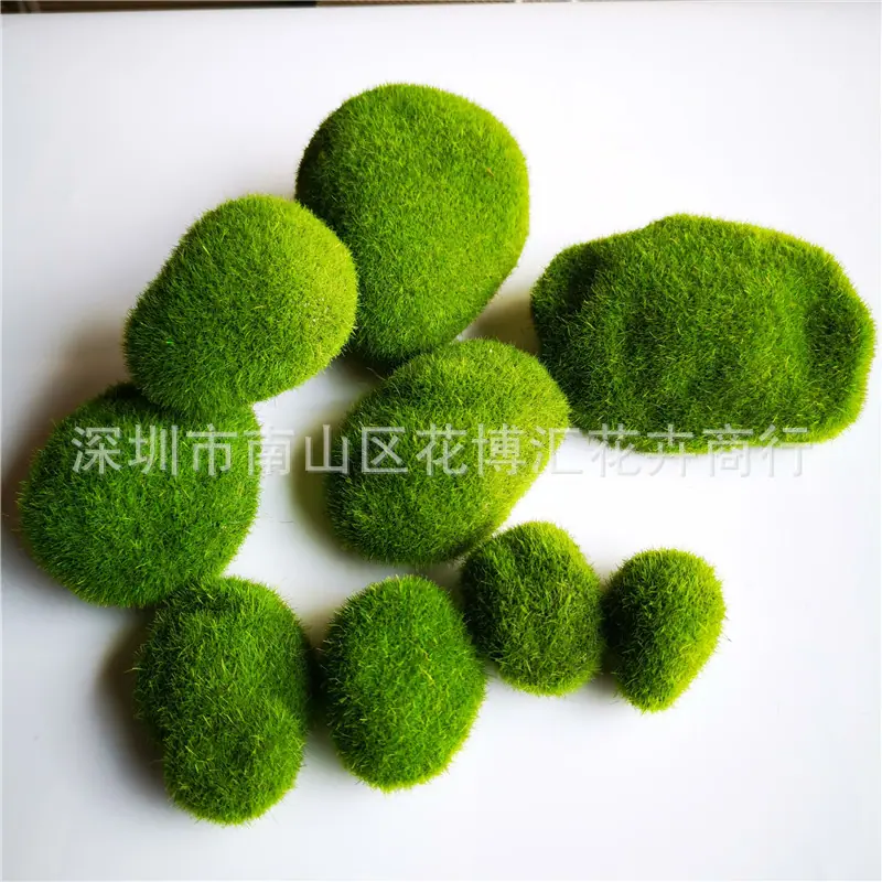 仿真苔藓石头 (3)