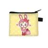 Nova Bolsinha de Moedas Coelho Rosa Desenho Animado Porta-Cartões de Moda Infantil Bolsa de Armazenamento Fofa para Alunos do Ensino Fundamental Meninos e Meninas Atacado Transfronteiriço