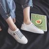 Zapatos Blancos con Margaritas para Mujer Celebridad de Internet Combinan con Todo Básicos Estilo Coreano Primavera 2020 Zapatillas de Deporte Planas de Moda Uber k999