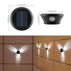 Iluminación Solar para Exteriores, Decoración de Atmósfera para el Hogar, Luces Solares para Jardín, Luces de Pared con Sensor de Movimiento Corporal para Carretera de Villa