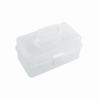 Fábrica en stock Caja de almacenamiento multifunción portátil de tres capas Caja de herramientas de almacenamiento para el hogar Bloques de construcción Lego Caja de almacenamiento de plástico