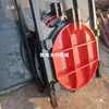  Compuerta de Hierro Fundido con Cobre Incrustado Riego Agrícola Canal de Río Zanja Embalse Descarga de Agua Válvula de Compuerta de Agua con Paro Eléctrico Compuerta de Hierro Fundido Cuadrada y Redonda