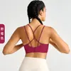 Sutiã Esportivo de Alta Intensidade para Mulheres, à Prova de Choque e Anti-Queda, Colete de Yoga para Seios Grandes, Sutiã Fitness All-In-One para Corrida e Treinamento