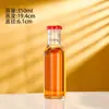 Botella de Vidrio para Bebidas Vidrio Transparente Engrosado Botella para Té de Leche Botella para Bebidas Kachino Sellada con Tapa Botella Dispensadora de Jugos