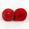 Bolas de Pelo de Conejo Imitación al por Mayor, Bolas Pequeñas de Felpa de Colores, Accesorios de Bolas de Pelo de 8 cm, Bolas de Pelo de Imitación de Conejo Rex, Colgantes Hechos a Mano
