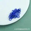 Anel de Ferro Acessórios para Joias DIY Atacado Argola de Salto Aberta Argola Única Conector de Pulseira Colar Fazer à Mão Argola de Salto Fechada Argola de Salto Aberta