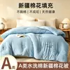 Colcha de algodón de Xinjiang grado A, segura para bebés, apta para todas las estaciones, con un diseño minimalista, relleno de algodón lavado y disponible como colcha de primavera/otoño o colcha de invierno