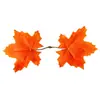 Nuevas Hojas Artificiales DIY de Amazon Hojas de Arce Hojas Artificiales Verdes Accesorios Decorativos de Ratán para Sala de Estar Halloween