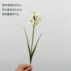 Tallo Único 4 Cabezas Narciso Pequeño Flor Artificial Ramo Flores Falsas Hotel Boda Decoración Arreglo Floral Adorno