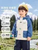 Ropa infantil Kaka Panda chaqueta impermeable de dibujos animados tops para niños ropa de otoño para niñas ropa de otoño para bebés