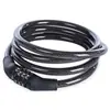 Candado de Contraseña para Bicicleta, Candado de Cable, Candado de Cuatro Dígitos para Bicicleta de Montaña, Candado para Motocicleta, Candado Antirrobo, Candado Flying