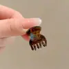 Mini Presilha de Cabelo com Diamantes Cintilantes para Mulheres, Presilha para Franja da Testa, Presilha Lateral para Franja, Grampo de Cabelo, Presilha Lateral, Acessório de Cabelo