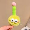 Grampo de cabelo com haste torcida de cerdas fofo, antena, grampo de cabelo de boneca feia, bola de cabelo, prendedor bico de pato, acessórios de cabelo engraçados para meninas feias e fofas