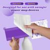 Swiffer PowerMop Adaptable Paños Desechables para Mopa Repuestos para Mopa Paño de Mopa Conveniente para el Hogar