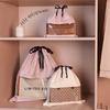 Bolsas de Armazenamento de Luxo, Bolsas à Prova de Poeira para Bolsas, Bolsas de Camurça com Cordão, Bolsas de Armazenamento para Classificação em Viagem, Bolsas de Tecido para Armazenamento