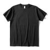 Camiseta de Manga Curta de Algodão Puro Pesado, Cor Sólida, Caimento Solto, Casual, Versátil, Camiseta Base, Top Básico de Moda Masculina para o Dia a Dia