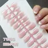 Uñas Pre-hechas para Manicura, Uñas Especiales para Uñas Portátiles, 30 Piezas de Rosa Lila Cortas Ovaladas Venta al por Mayor de Fábrica con Color Base