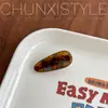 Clip Lindo para Flequillo Pequeño Tamaño Acetato Pasador para Cabello Roto Femenino 2025 Nuevo de Gama Alta Clip Lateral para Flequillo Adorno para la Cabeza Ins