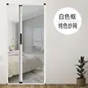 Mosquitera plegable invisible, ventana de malla de aleación de aluminio, sin clavos, sin taladro, ventilada, a prueba de mosquitos, cortina de puerta corrediza para protección contra mosquitos en verano