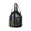 Nueva Bolsa de Malla Multifuncional para Artículos de Tocador de Baño, Bolsa Plegable de Playa, Bolsa de Almacenamiento, Bolsa de Malla para Cosméticos para Viajes