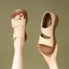 Sandálias estilosas de bico aberto para mulheres, novo estilo de verão, com solado grosso, leves, confortáveis, adequadas para pessoas baixinhas, sandálias de praia