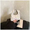 Bolsa Mini Dumpling Linda con Estampado de Puntos, Nuevo Modelo 2026, Bolso de Mano Coreano Ins Nicho para Mujer, Bolso de Hombro y Cruzado