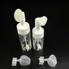 Botella Espumadora de Mousse Tipo Prensa 150ml Blanca/Transparente Plástico PET Boca de Rosca 42 Botella de Espuma Mousse Hecho a Medida