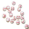 Accesorios de Joyería DIY Acrílico Fútbol Rugby Baloncesto Voleibol Cuenta Suelta Pulsera Joyería Hecho a Mano Material para Abalorios