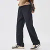 Fengshe Ropa de Hombre 2026 Primavera/Otoño Nuevos Pantalones Casuales de Moda Moda Denim Sintético Lyocell Pantalones Largos de Pierna Ancha para Hombre