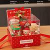 Bolsa Transparente de Souvenir de Navidad 2025 Caja para Pastel Galleta de Manzana Dulces Caja de Regalo Caja de Embalaje Caja de Embalaje