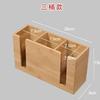 Restaurante Restaurante Cubo para Palillos Venta al por Mayor Retro Comercial Cesta de Bambú para Palillos Multifuncional Caja Japonesa para Palillos Cubo Jaula para Cucharas Soperas