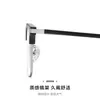 En Stock Popular Marco de Gafas de Ceja Estilo Retro para Hombres, Mismo Estilo que en Xiaohongshu, Bloqueo de Luz Azul, Se Puede Adaptar con Lentes Graduados